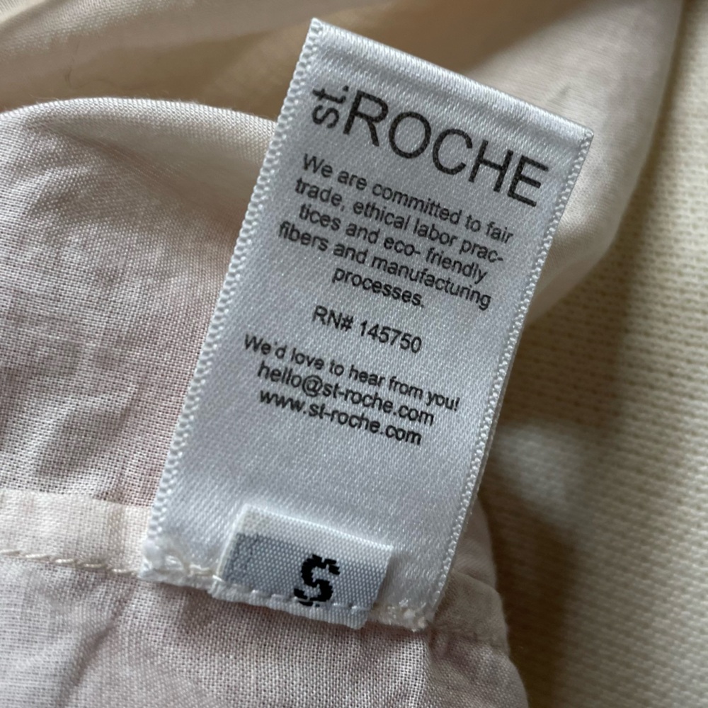 St. Roche Embroidered Floral Ruffle Sleeveless Top - Picture 10 of 15